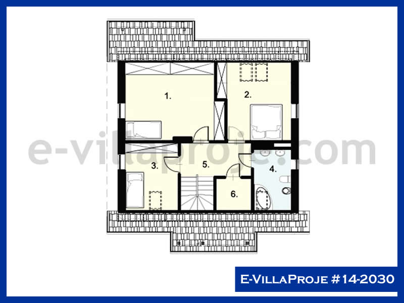 Ev Villa Proje #14 - 2030 Çelik Ev Projesi - Görsel 3