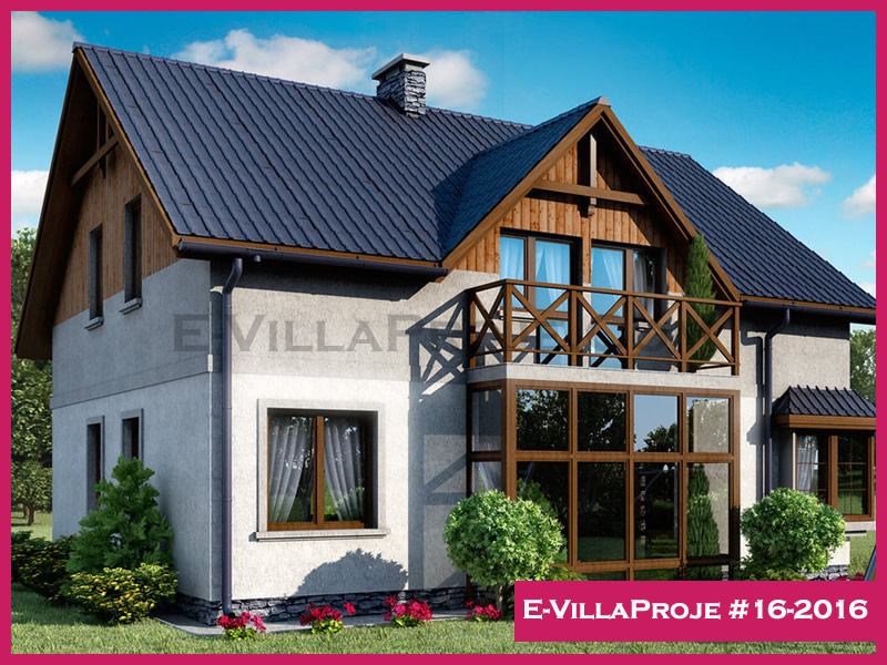 Ev Villa Proje #16 - 2016 Çelik Villa Modeli ve 3D Tasarımı