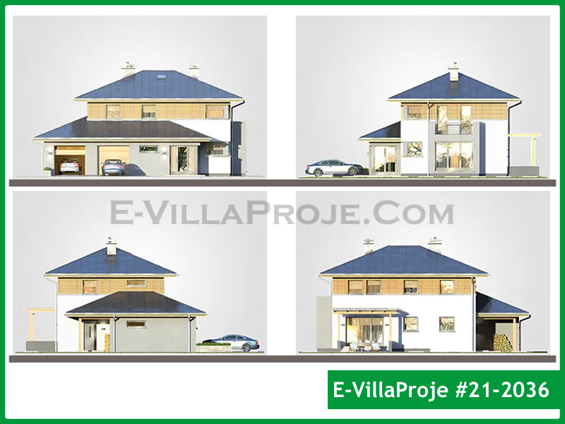 Ev Villa Proje #21 - 2036 Çelik Ev Projesi - Görsel 9