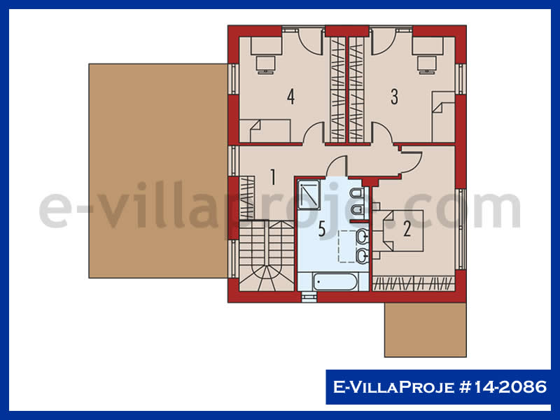 Ev Villa Proje #14 - 2086 Çelik Ev Projesi - Görsel 3