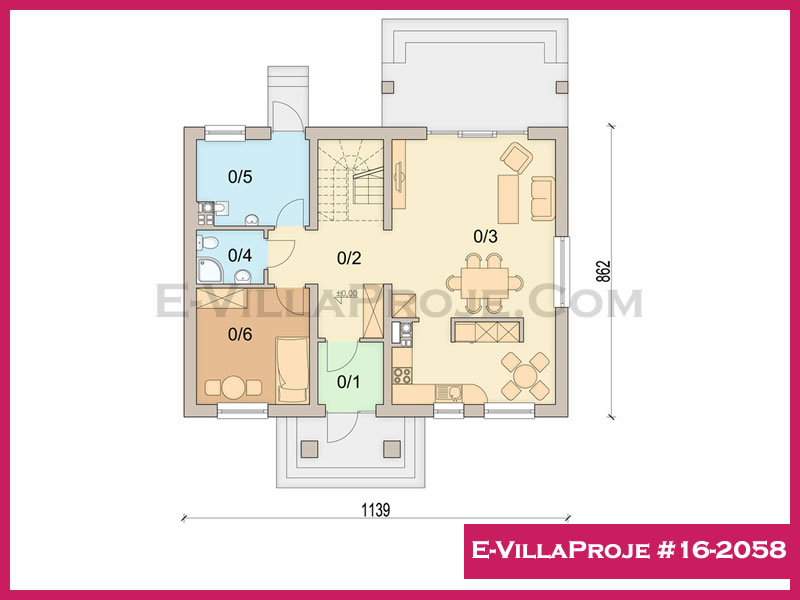 Ev Villa Proje #16 - 2058 Çelik Ev Projesi - Görsel 2