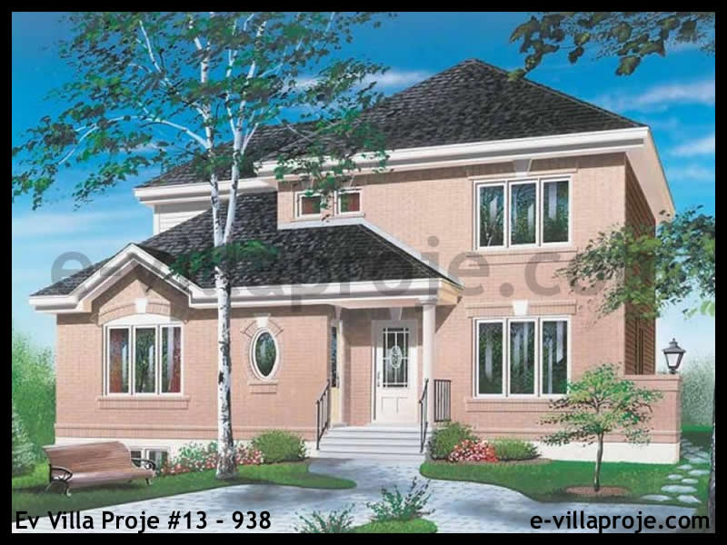 Ev Villa Proje #13 - 938 Çelik Villa Projesi 3D Mimari Tasarımı
