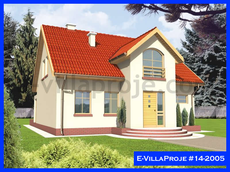 Ev Villa Proje #14 - 2005 Çelik Villa Projesi 3D Mimari Tasarımı