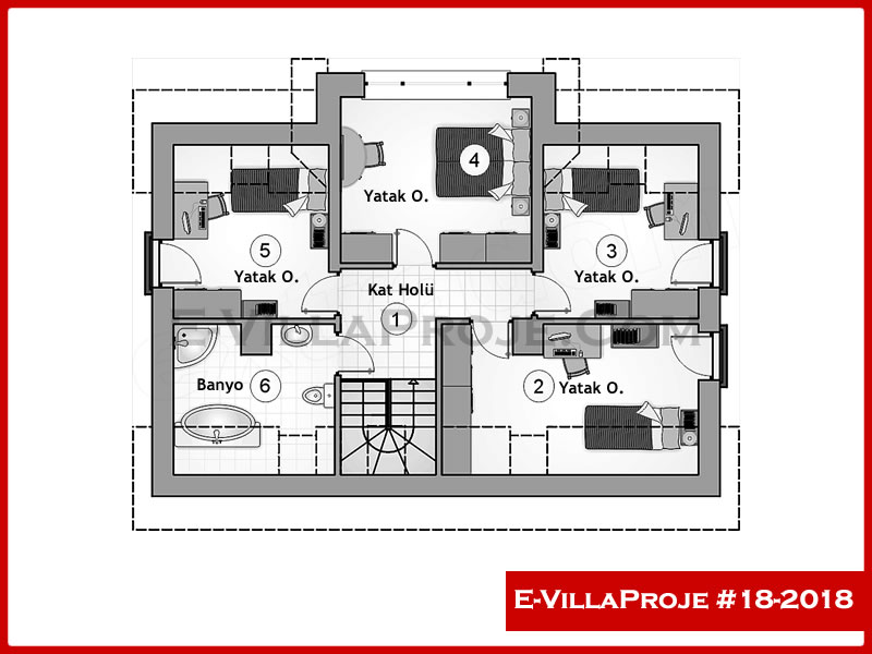 Ev Villa Proje #18 - 2018 Çelik Ev Projesi - Görsel 3
