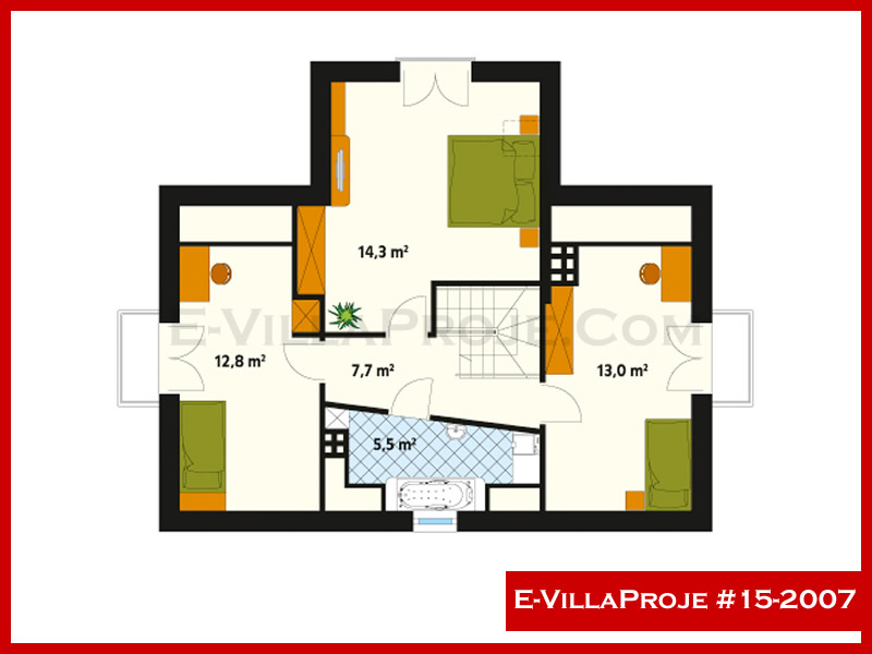Ev Villa Proje #15 - 2007 Çelik Ev Projesi - Görsel 3
