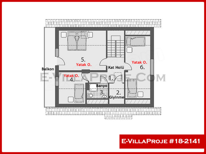 Ev Villa Proje #18 - 2141 Çelik Ev Projesi - Görsel 3