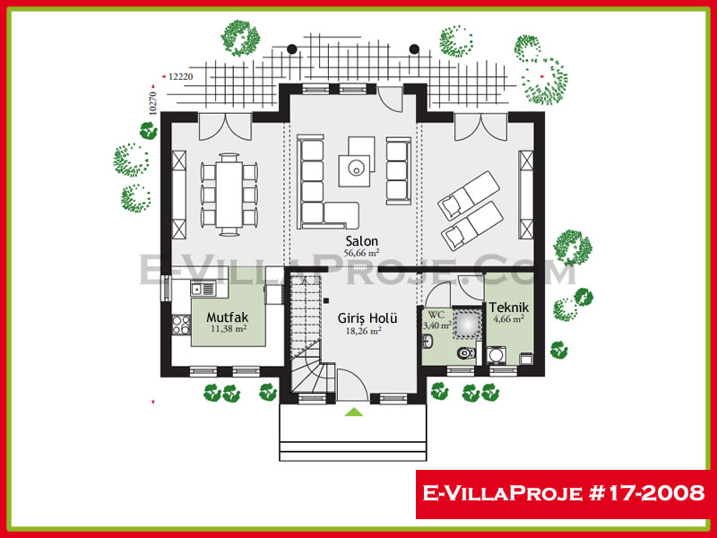 Ev Villa Proje #17 - 2008 Çelik Ev Projesi - Görsel 2