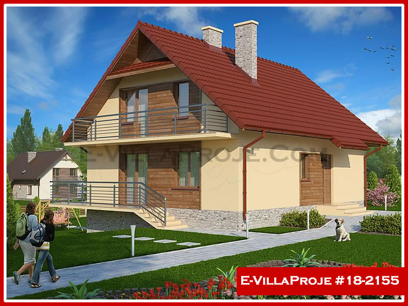 Ev Villa Proje #18 - 2155 Çelik Villa Modeli ve 3D Tasarımı
