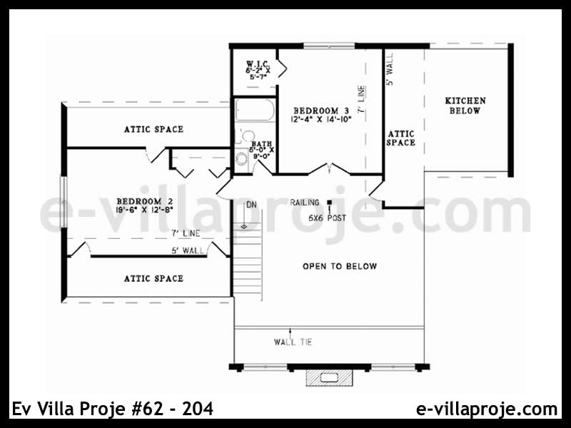 Ev Villa Proje #62 - 204 Çelik Ev Projesi - Görsel 3
