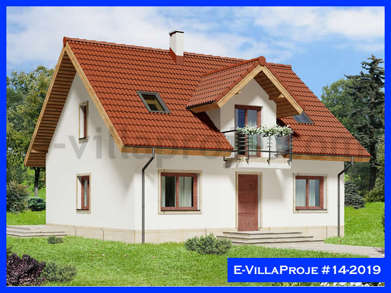 Ev Villa Proje #14 - 2019 Çelik Villa Modeli ve 3D Tasarımı