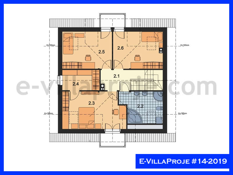 Ev Villa Proje #14 - 2019 Çelik Ev Projesi - Görsel 3