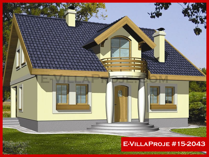 Ev Villa Proje #15 - 2043 Çelik Villa Modeli ve 3D Tasarımı