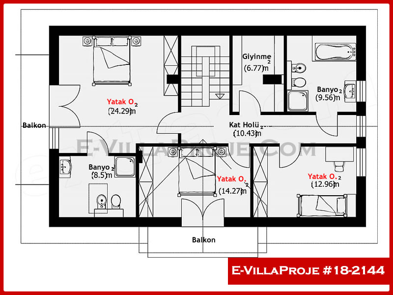 Ev Villa Proje #18 - 2144 Çelik Ev Projesi - Görsel 3