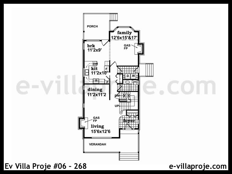 Ev Villa Proje #06 - 268 Çelik Ev Projesi - Görsel 2