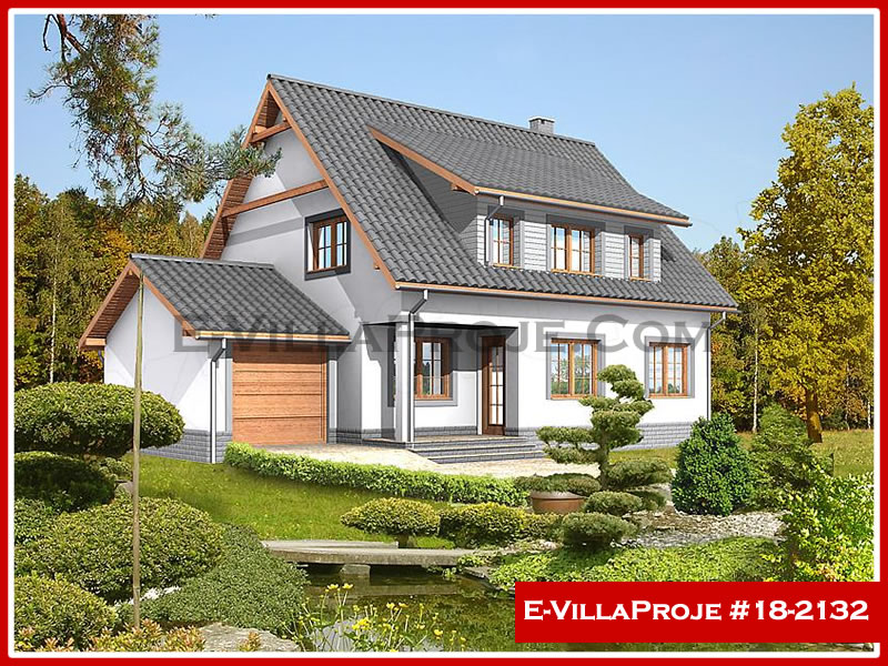 Ev Villa Proje #18 - 2132 Çelik Villa Modeli ve 3D Tasarımı