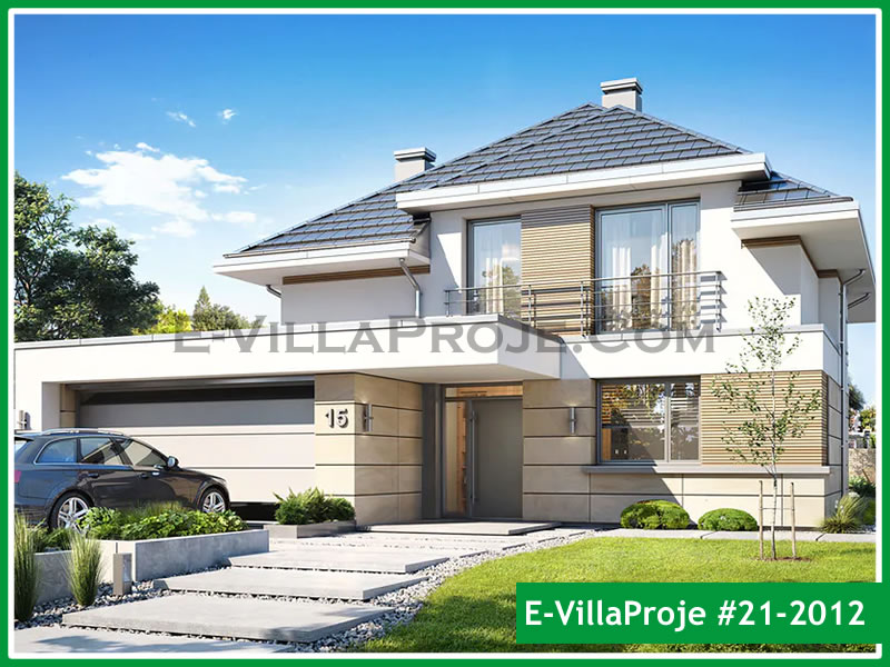 Ev Villa Proje #21 - 2013 Çelik Villa Modeli ve 3D Tasarımı