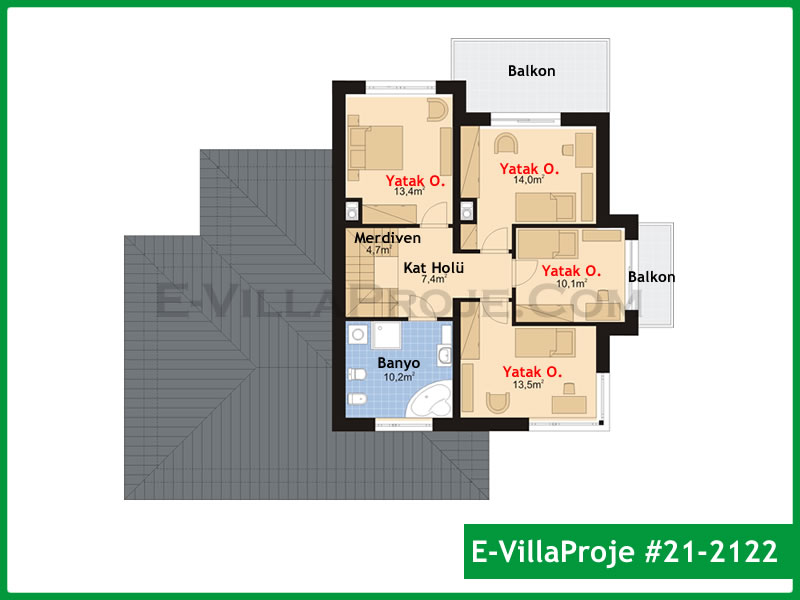 Ev Villa Proje #21 - 2122 Çelik Ev Projesi - Görsel 3