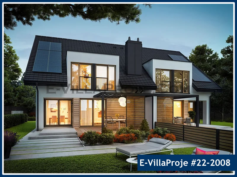 Ev Villa Proje #22 - 2008 Çelik Villa Modeli ve 3D Tasarımı