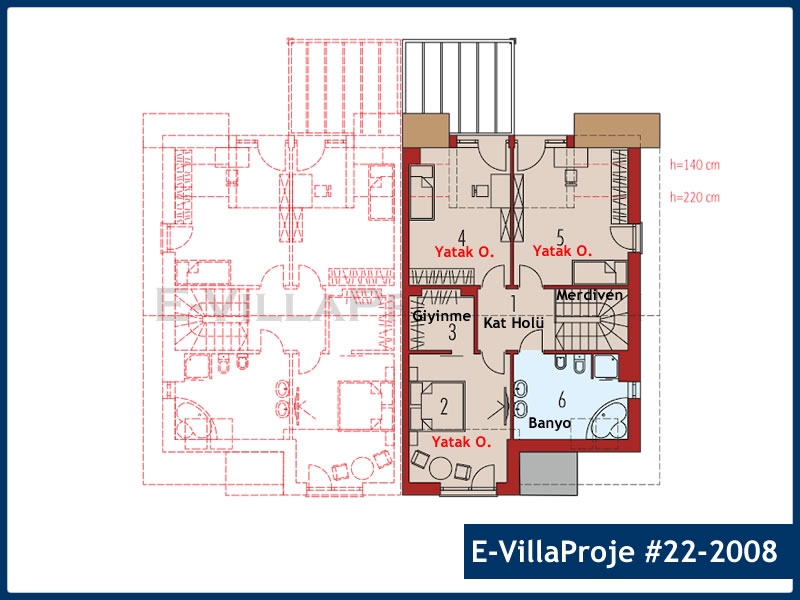 Ev Villa Proje #22 - 2008 Çelik Ev Projesi - Görsel 3