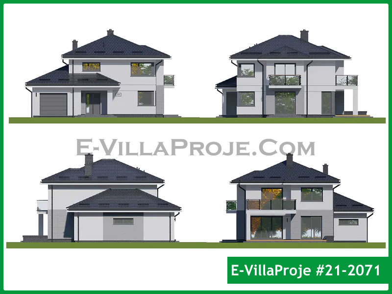 Ev Villa Proje #21 - 2071 Çelik Ev Projesi - Görsel 11