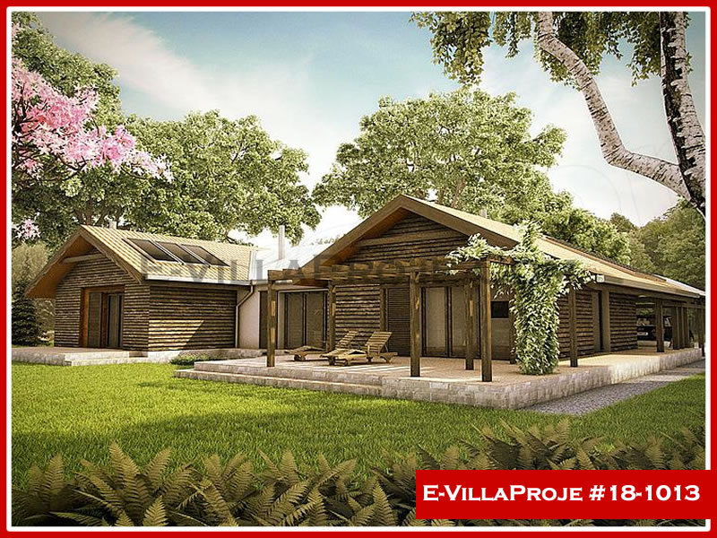 Ev Villa Proje #18 - 1013 Çelik Villa Modeli ve 3D Tasarımı