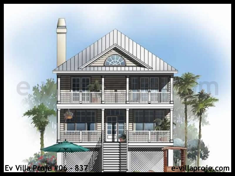 Ev Villa Proje #06 - 837 Çelik Ev Projesi - Görsel 5
