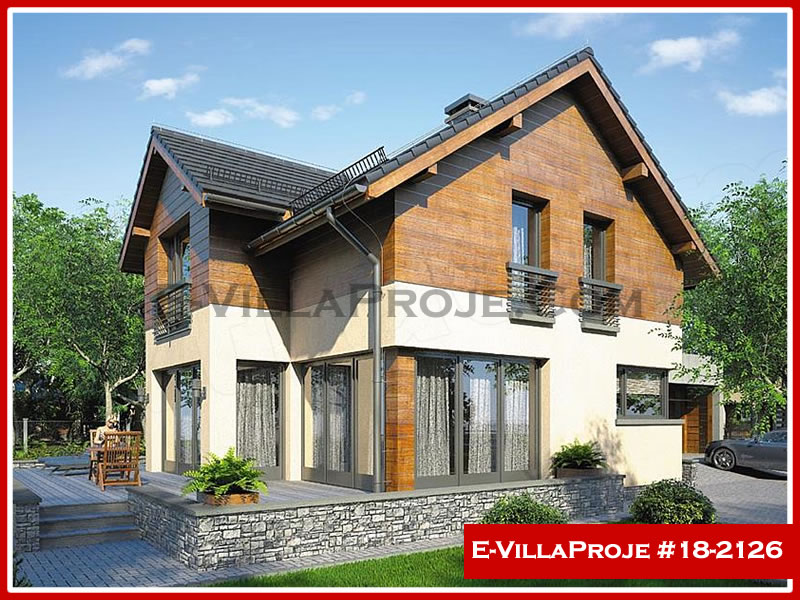 Ev Villa Proje #18 - 2126 Çelik Villa Modeli ve 3D Tasarımı