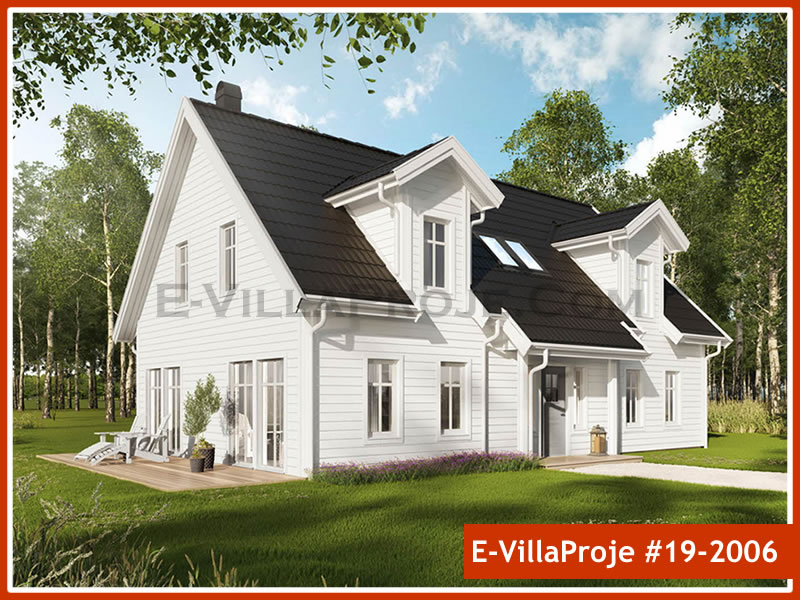 Ev Villa Proje #19 - 2006 Çelik Villa Modeli ve 3D Tasarımı