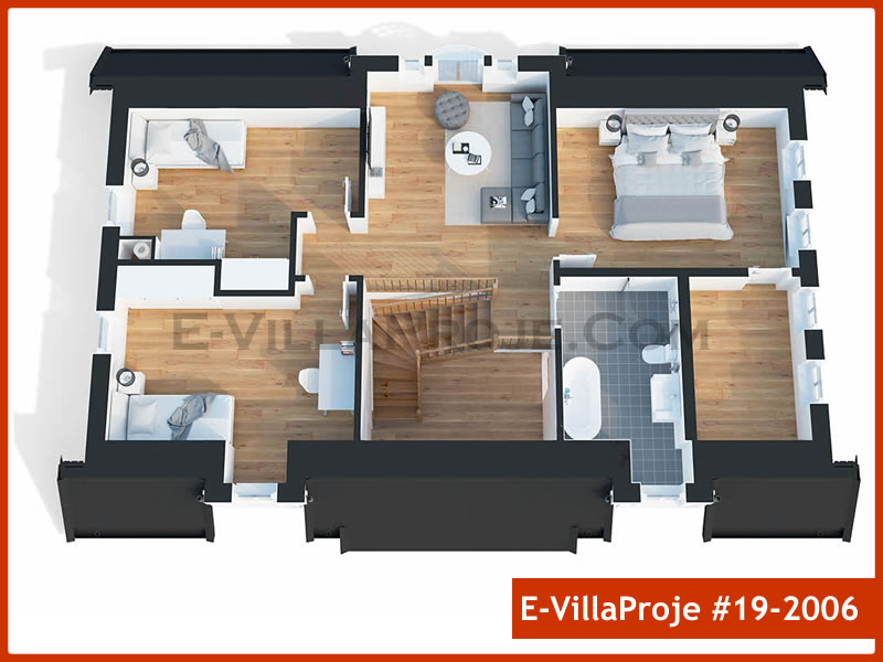 Ev Villa Proje #19 - 2006 Çelik Ev Projesi - Görsel 7