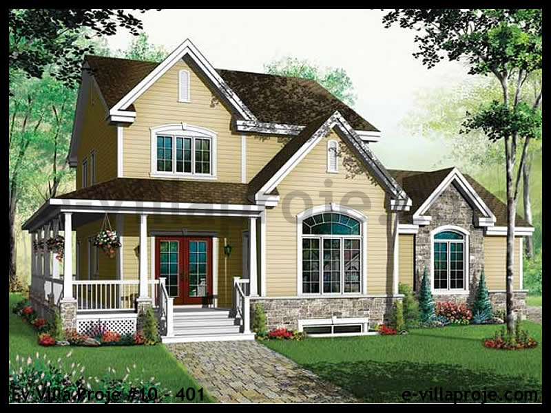 E-Villa Proje #10- 401 Çelik Villa Modeli ve 3D Tasarımı
