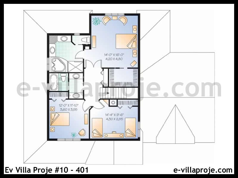 E-Villa Proje #10- 401 Çelik Ev Projesi - Görsel 3