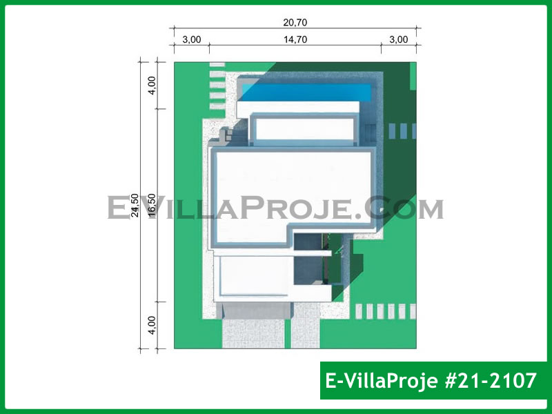 Ev Villa Proje #21 - 2107 Çelik Ev Projesi - Görsel 9