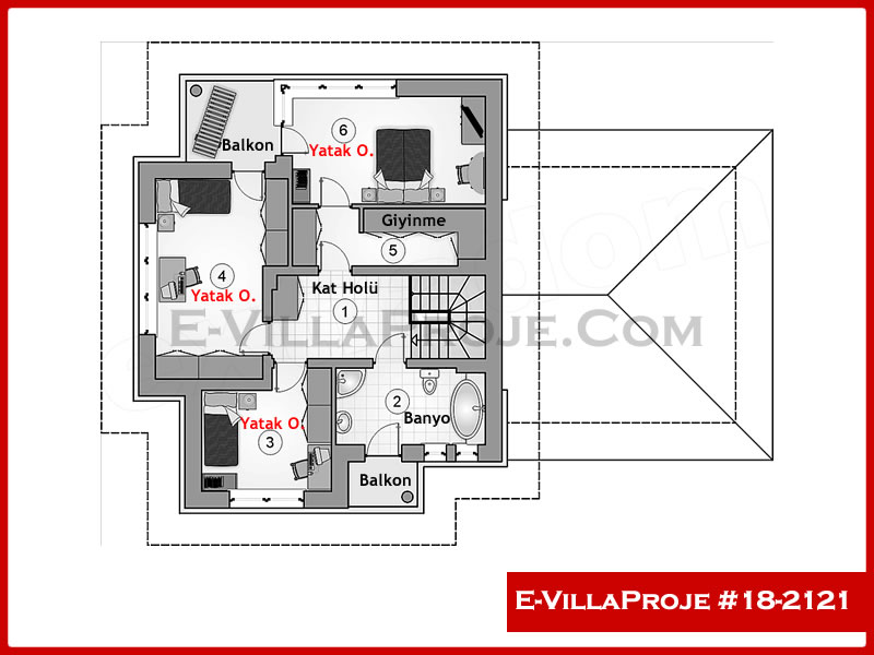 Ev Villa Proje #18 - 2121 Çelik Ev Projesi - Görsel 3