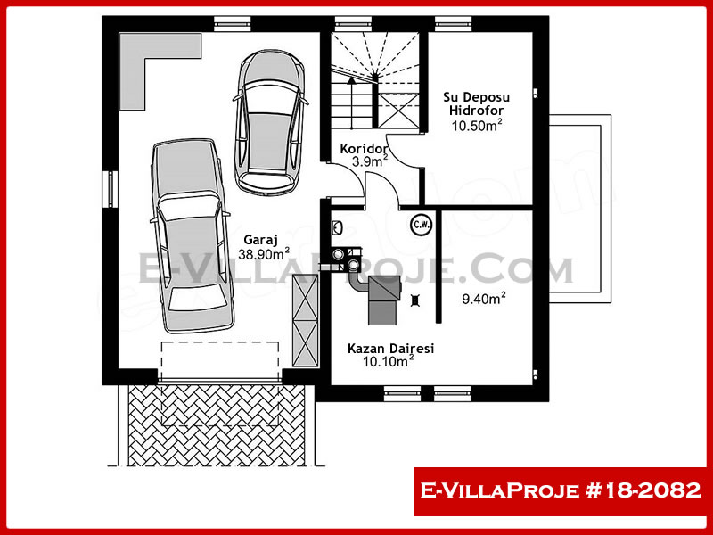 Ev Villa Proje #18 - 2082 Çelik Ev Projesi - Görsel 9
