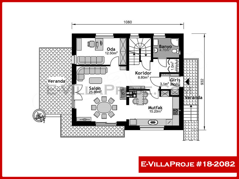 Ev Villa Proje #18 - 2082 Çelik Ev Projesi - Görsel 2