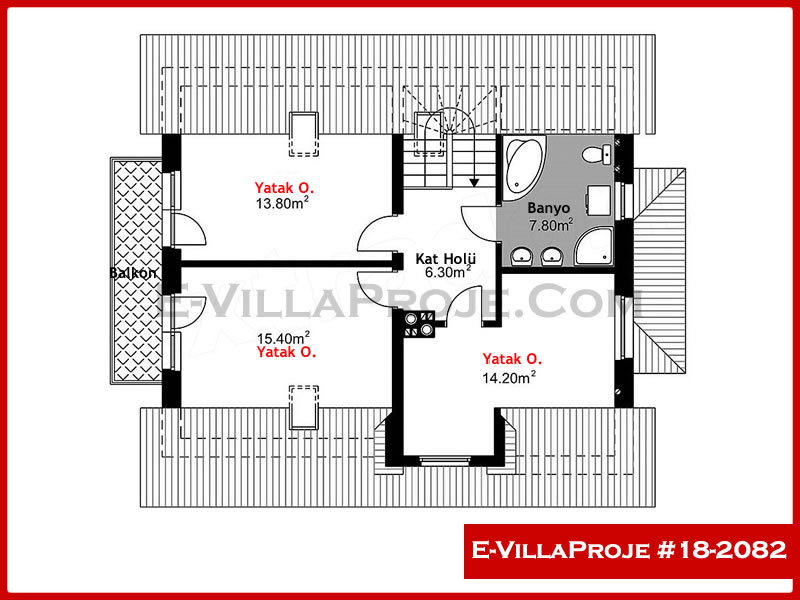 Ev Villa Proje #18 - 2082 Çelik Ev Projesi - Görsel 3