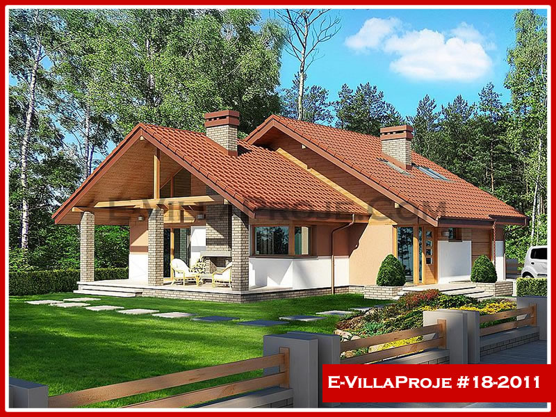 Ev Villa Proje #18 - 2011 Çelik Villa Projesi 3D Mimari Tasarımı