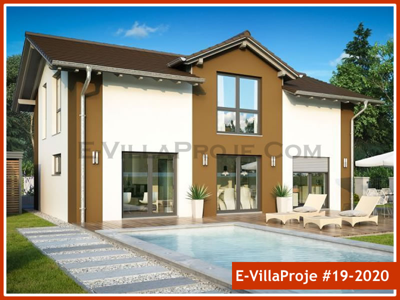 Ev Villa Proje #19 - 2020 Çelik Villa Modeli ve 3D Tasarımı