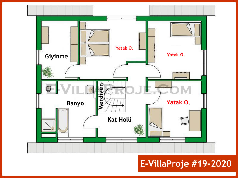Ev Villa Proje #19 - 2020 Çelik Ev Projesi - Görsel 3