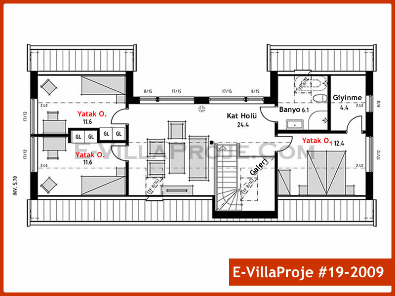 Ev Villa Proje #19 - 2009 Çelik Ev Projesi - Görsel 3