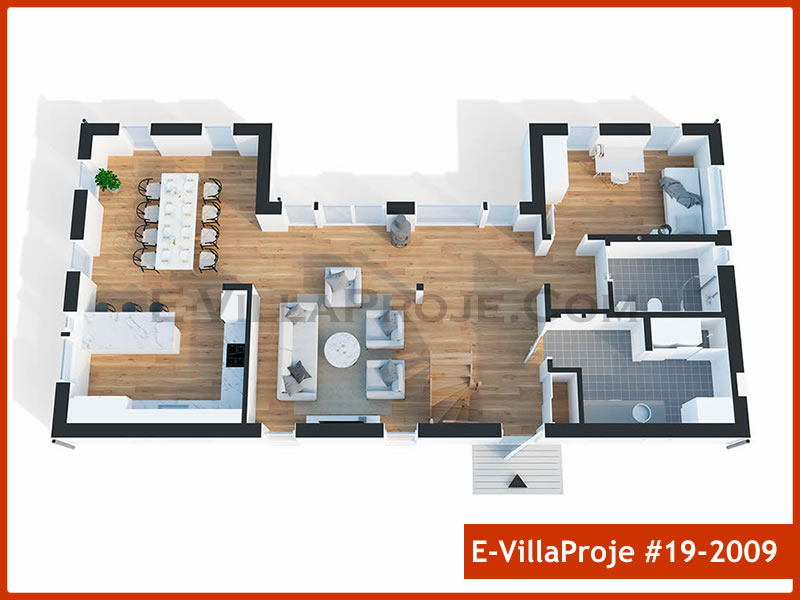 Ev Villa Proje #19 - 2009 Çelik Ev Projesi - Görsel 5