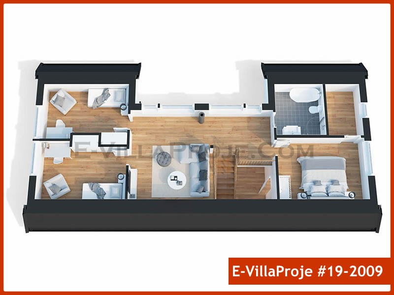 Ev Villa Proje #19 - 2009 Çelik Ev Projesi - Görsel 6