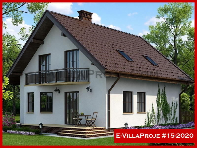 Ev Villa Proje #15 - 2020 Çelik Villa Modeli ve 3D Tasarımı