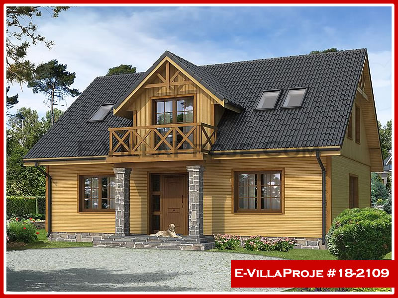 Ev Villa Proje #18 - 2109 Çelik Villa Modeli ve 3D Tasarımı