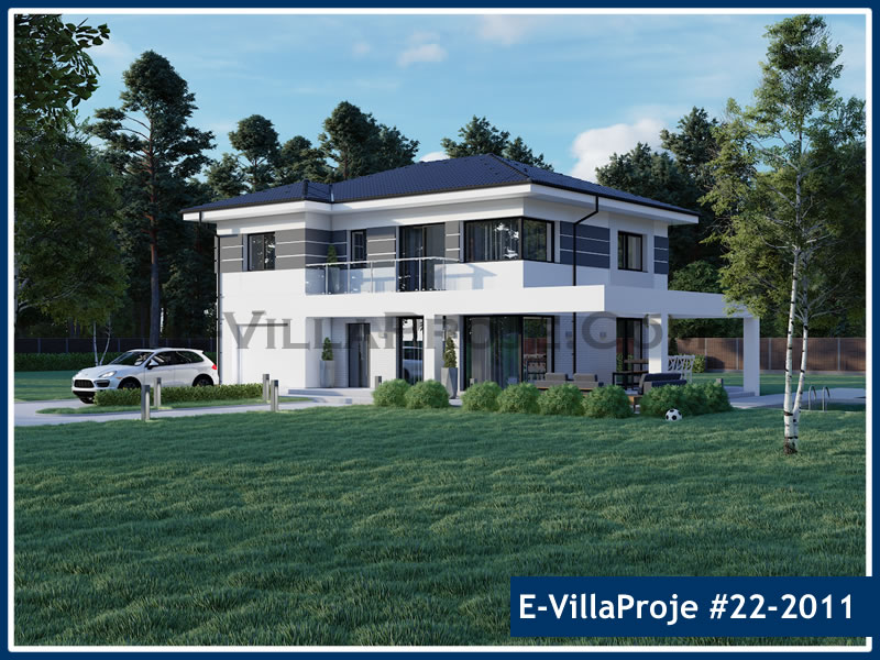 Ev Villa Proje #22 - 2011 Çelik Villa Modeli ve 3D Tasarımı