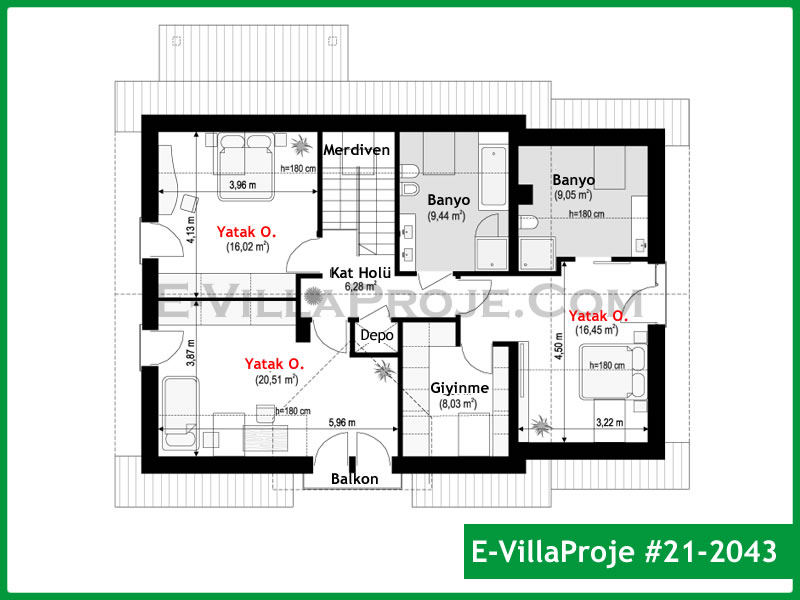 Ev Villa Proje #21 - 2043 Çelik Ev Projesi - Görsel 3