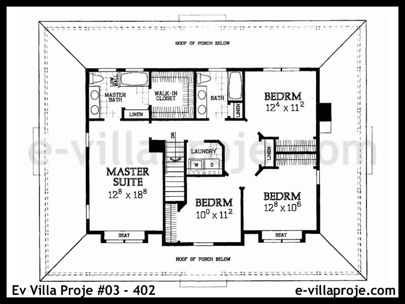 Ev Villa Proje #03 - 402 Çelik Ev Projesi - Görsel 3