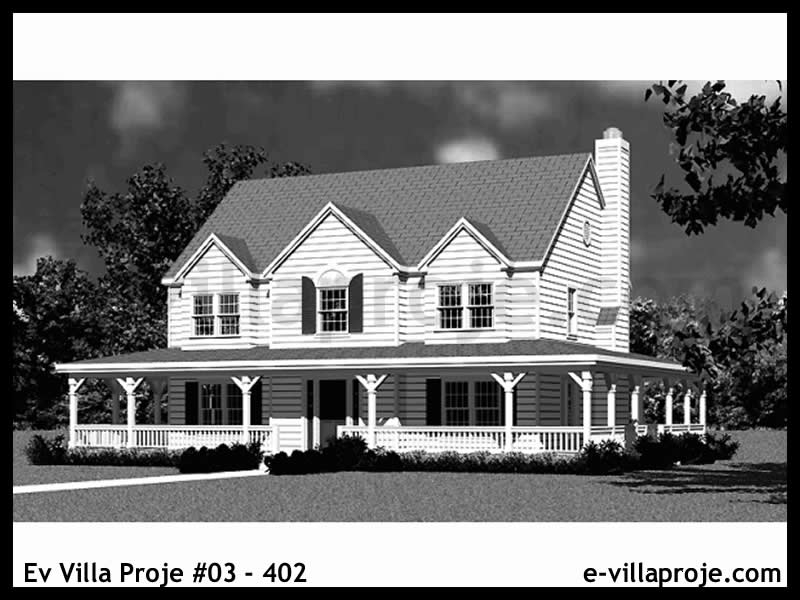 Ev Villa Proje #03 - 402 Çelik Ev Projesi - Görsel 4