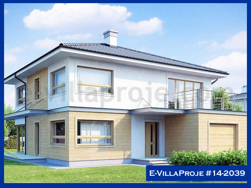 Ev Villa Proje #14 - 2039 Çelik Villa Modeli ve 3D Tasarımı