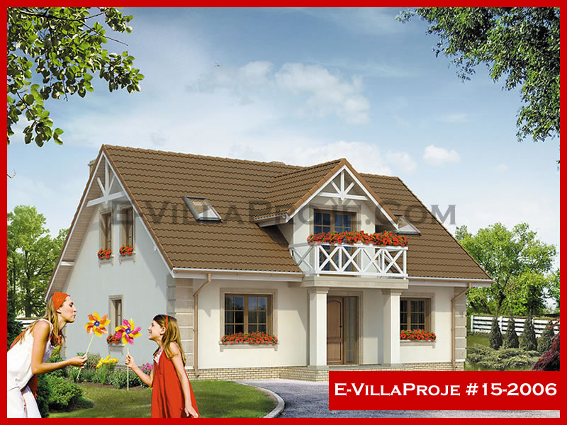 Ev Villa Proje #15 - 2006 Çelik Villa Projesi 3D Mimari Tasarımı